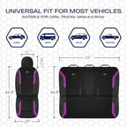 Skechers Memory Foam™ Car Seat Covers, Air Cool Mesh Thick Seat Covers, Car Seat Full Sets, Airbag Compatible, Automotive Com