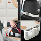 SMART ELF Car Seat Protector, 2Pack Seat Protector Protect Child Seats with Thickest Padding and Non-Slip Backing Mesh Pocket