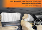 YelloPro Custom Fit Reflective Front Windshield Sunshade for 2021 2022 2023 2024 2025 2026 Jeep Grand Cherokee L (Long-wheelbase), Laredo, Altitude, Limited, Overland, Summit, Summit Reserve, SUV