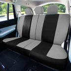 FH Group Car Seat Covers Full Set Cloth - Universal Fit, Automotive Seat Covers,Low Back Front Seat Covers,Airbag Compatible,
