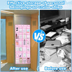 CTTZCKJ Over The Door Organizer For Cruise Ships|Magnetic Door Organizers with 24-Pocket for Cruise Ship|55"x21"|Cruise Over 