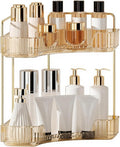 YCIA&DONE Corner Bathroom Counter Organizer, Makeup Organizer for Vanity, Skincare Cosmetic Perfume Tray, Corner Countertop S