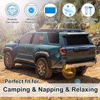Windshield Sun Shade Car Windshield Foldable Full Windows Coverage Custom Fit for Toyota 4Runner 2025 2026 Accessories Car Window Shades Block Sun UV Rays 8PCS