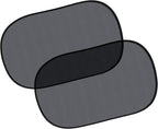 EcoNour Car Side Window Shades for Baby |2 Pack Side Window Sunshade for Kids | 18S Premium Static Cling |Automotive Sun Protection Baby from UV and Sun Glare |Car Accessories Large (21"x14")