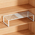 Multi-Functional Adjustable Metal Wire Shoe Rack Organizer - Stackable Shoe Storage for Closet, Extendable 15-24.4in, Retract