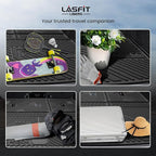 LASFIT Trunk Mat with Backrest Mat 2021-2026 for Chevrolet Chevy Tahoe/GMC Yukon (Only Yukon, Not Fit Yukon XL)/Cadillac Escalade (Only Escalade, Not Fit Escalade ESV), All Weather TPE Custom Fit