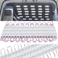 12V 300 LEDs Interior Van Light, White LED Ceiling Lighting Kits for Van RV Truck Boats Bus Cargo Trailers Lorries Transit Auto Vehicle, 100 Modules