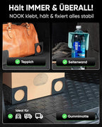 rati Nook Trunk Organizer Blocks for Cars and SUVs, Adjustable Cargo Dividers with Dual Grip Pads, Works on Carpeted and