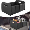Large Capacity Trunk Organizer for Car,Foldable Multi-Compartment SUV Trunk Organizer for Storaging Tools Toys Foods,
