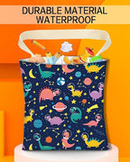 Car Trash Can, Durable Hanging Car Trash Garbage Bag, Cute Automotive Garbage Cans Organizer, Cute Colorful Dinosaur