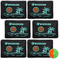 50gx6pcs Rechargeable Desiccant Packs for Storage, Color Indicating Silica Gel Packets Moisture Absorbers with Transparent