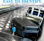 100 Pack Luggage Tags for Suitcases, Airplane Travel Essentials for Flying, International Travel Must Haves, and Luggage Acce