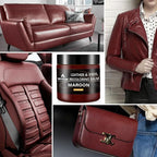 Leather Recoloring Balm - Maroon Leather Repair Kit for Furniture, Dye, Recolor, Renew, Repair & Restore Aged, Faded, Cracked