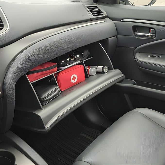 Vehicle OCD - Glove Box Organizer for Pilot (2016-2022) / Ridgeline (2017-2026) / Passport (2019-2023) - Made in USA - SLX146
