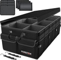 FORTEM Trunk Organizer For SUV Car Trunk Organizer, Foldable Storage, Car Accessories for Women Men, Collapsible Bag, Perfect C