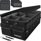 FORTEM Trunk Organizer For SUV Car Trunk Organizer, Foldable Storage, Car Accessories for Women Men, Collapsible Bag, Perfect C