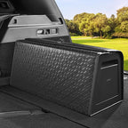 Trunk Organizer for suv,car storage organizer,lid Box,PU Leather & PP Honeycomb Board,Fixed with screws extremely