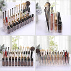 ELLDOO Rollerball Perfume Organizer, 44 Spaces Clear Acrylic Perfume Storage Holder Beauty Scent Holder, Essential Oil Storag