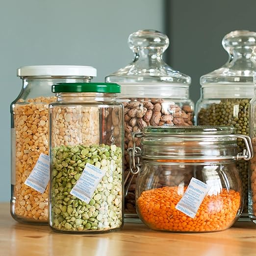 Silica Gel Packets, 0.5 Gram 2800 Silica Packets, Food Grade Dessicant, Dessicant Packs, Silica Gel for Food, Moisture