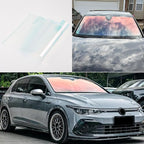 Chameleon Charming Red Windshield Tint 89.3% VLT Car Front Window Tint Colorful Red Color Change Effect Car Window Solar Protection Film, 39.37" x 1181.1"