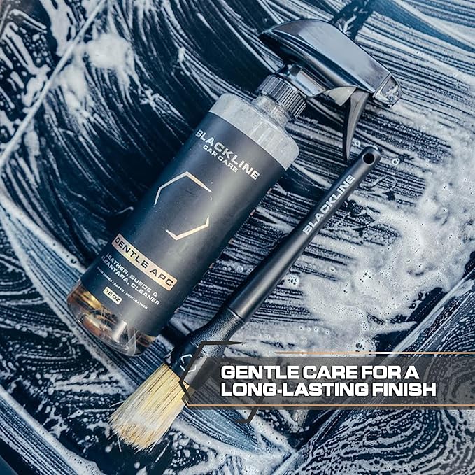 Blackline Car Care - Gentle APC - Streak free total Interior Cleaner and Protectant, Safe for Cars, Motorcycles & More. 16 fl