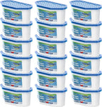 Moisture Absorbers, 18 Pack, Compact Dehumidifier for Closet, Efficient Humidity Absorber Boxes, Moisture Absorber for