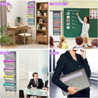 homyfort Over the Door hanging File Organizer, Weekly Hanging File Folders, Wall Organizers and Storage for Mail, Magazine, N