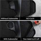Auxko All Weather Cargo Liner Fit for Kia Sportage 2023 2024 2025 TPE Rubber Trunk Mat Sportage Accessories All Season Guard Odorless Anti-Slip Cargo Mat Black
