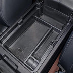 2PCS Center Console Organizer Tray and Armrest Storage Box Compatible with 2026 2025 2024 2023 Honda CRV Accessories Insert Secondary Storage Box with ABS Material