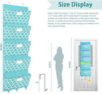 Over the Door File Organizer, Hanging File Folders, Wall Organizers and Storage for Mail, Magazine, Notebooks, Planners, Offi