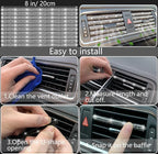 NBTEPEM 27 PCs Bling Car Accessories Set for Women, Steering Wheel Covers Universal Fit 15 Inch, Bling License Plate Frame, Bling Phone Holder, Bling Car Coasters (Silver Diamond)