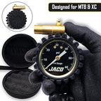 JACO MBX-60 Presta Tire Pressure Gauge for Bikes (Max 60 PSI) | MTB & XC Series