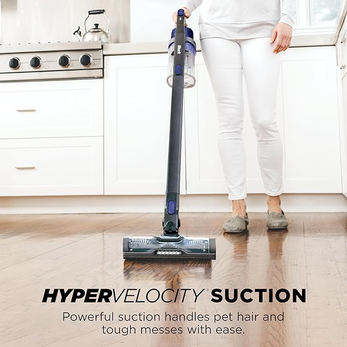 Shark | Pet Cordless Vacuum Cleaner | LED Headlights | Removable Handheld Vacuum for Pet Hair | Crevice Tool & Pet Multi-Tool