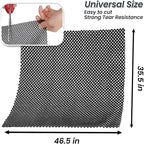 Zento Deals Car Roof Mat for Cargo Bag Mesh Rubber Mat for Car Roof Carrier Bag, Anti-Slip, Extra-Cushioning, Car Roof Padding, and Home Rubber Mat,Grip, Universal Usage,Car Roof Racks (2)