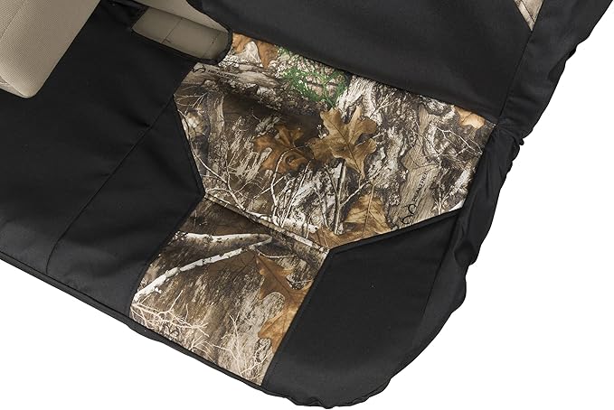 Browning Universal Bench Seat Covers, Water and Dirt Resistant Car, Truck, and SUV Bench Seat Covers, Excursion (Realtree Edg