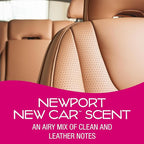 California Scents Palms Paper Newport New Car Air Freshener