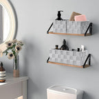Posprica Small Baskets for Organizing(7 Set) Woven Storage for Shelves, Bathroom, Decorative Closet Organizer, Dresser Bins, 