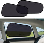 ZATOOTO Tesla Model Y Window Shades for Rear Window Sun Shade Semi Transparent Static Cling | Custom Fit 2020-2024 | 95% UV & Heat Block | Privacy Protection | No Adhesive, Tool-Free Install