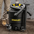 STANLEY 12 Gallon 5.5 Peak HP Wet/Dry Vacuum, 3 in 1 Shop Vacuum Blower,1-7/8"x6 Hose, Range for Garage, Carpet Clean, Worksh