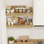 30 Inch Floating Shelves, 12" Deep Floating Shelf Wall Mounted, 30" Wall Shelves, Rustic Deep Bookshelf, Extra Deeper & Thick