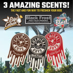Chemical Guys Car Fresheners, Hanging Air Fresheners, Variety Scent Pack 12 Pack - for Cars, Home, Garage, Workspace, Dorm Ro