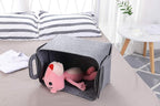Minoisome Storage Basket Felt Storage Bin Collapsible& Convenient Box Organizer with Carry Handles for Office Bedroom Closet 