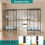 SINGAYE Clothes Rack Portable Closet Coat Wardrobe Heavy Duty Clothing Racks System Organizers and Storage for Hanging Clothe
