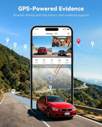 REDTIGER F17 4K 3 Channel Dash Cam, STARVIS 2 IMX675 HDR, 2160P+1080P+1080P Front Inside and Rear Triple Car Camera with 64GB