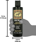 Bickmore Bick 4 Leather Conditioner 8 oz - Cleaner & Conditioner - Restore Polish & Protect All Smooth Finished Leathers
