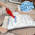Vacuum Storage Bags, Space Saver Vacuum Seal Storage Bags 35-Pack Sealer Bags for Clothes, Clothing, Bedding, Comforter, Blan