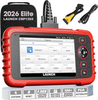 LAUNCH CRP129X OBD2 Scanner, 2026 Elite Lifetime Free Update Scan Tool, 8 Reset, Injector Coding, ABS/SRS/TCM/Engine System