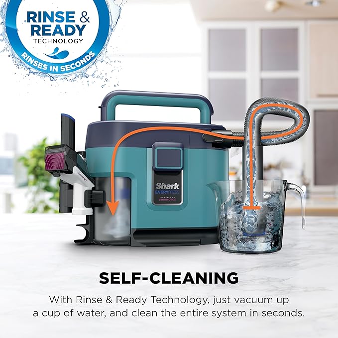 Shark EveryMess™ | Ultra-Powerful 3-in-1 Wet Vac, Dry Vac, & Stain Eliminator | StainForce Technology, Perfect for Homes, Pet