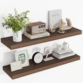 36 Inch Floating Shelves, 36"x9.25"x1.5" Inch Deep Floating Shelves for Wall, Wooden Shelves for Bathroom, Bedroom, Living Ro