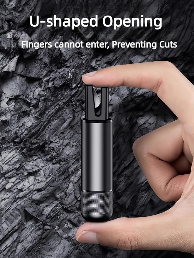 Car Safety Hammer Glass Breaker, Seatbelt Cutter, Under Water Window Breaker, Emergency Escape Tool, Car Accessories, Silver